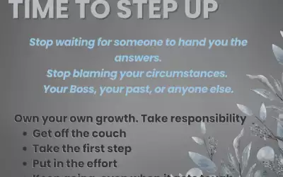 Time to step up